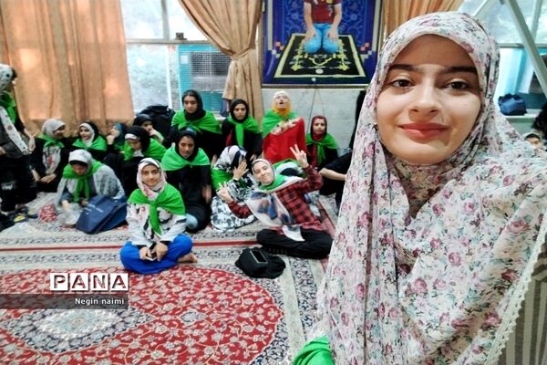 حضور پرشور دانش‌آموزان زیارت‌‌اولی استان کرمانشاه در اردوگاه ثامن‌الحجج مشهد