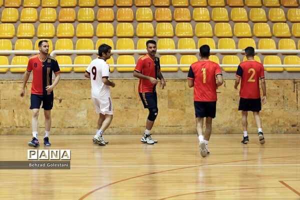 مسابقات والیبال فرهنگیان روز دوم