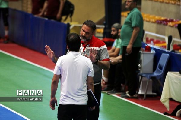 مسابقات والیبال فرهنگیان روز دوم