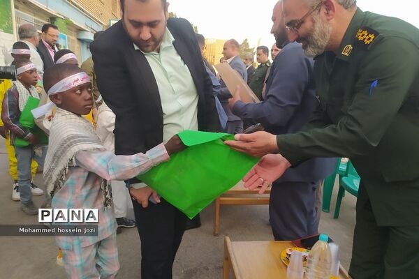مراسم افتتاحیه طرح جهادی شهید «سید روح‌الله عجمیان» در قم