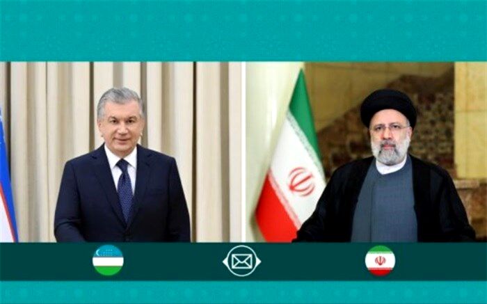 آیت الله رئیسی انتخاب مجدد میرضیایف به ریاست جمهوری ازبکستان را تبریک گفت