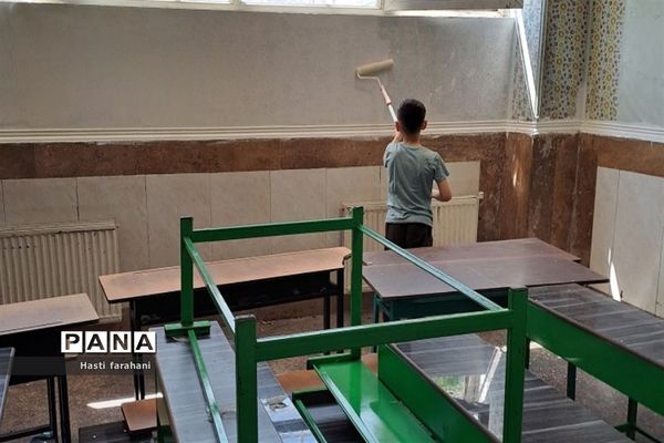 بازسازی مدرسه امام‌حسن‌مجتبی(ع) و گل‌نرگس شهرستان‌قرچک