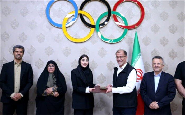 ‌کمیته ملی المپیک از ناهید کیانی تقدیر کرد
