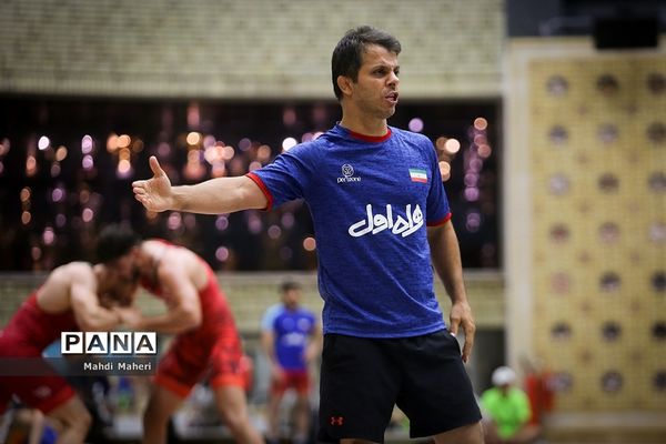 تمرین تیم ملی کشتی فرنگی نوجوانان و بزرگسالان