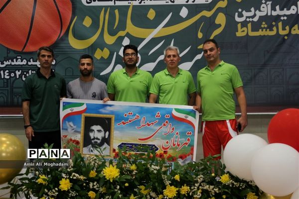 فینال مسابقات بسکتبال ۳نفره فرهنگیان سراسر کشور