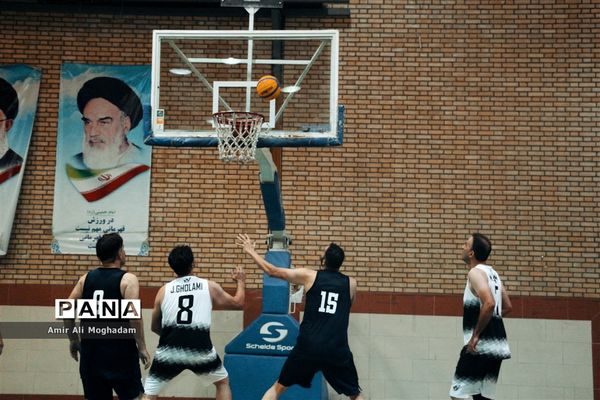 فینال مسابقات بسکتبال ۳نفره فرهنگیان سراسر کشور