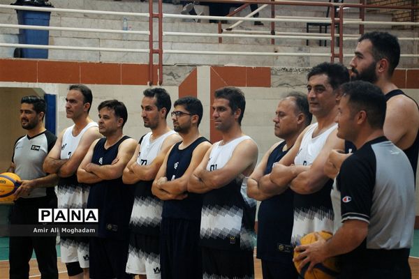 فینال مسابقات بسکتبال ۳نفره فرهنگیان سراسر کشور