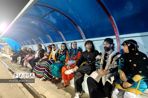 آیین افتتاحیه مسابقات ورزشی بانوان فرهنگی کشور در شیراز
