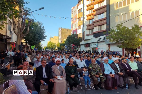 همایش مردمی مدافعان حریم خانواده در میانه