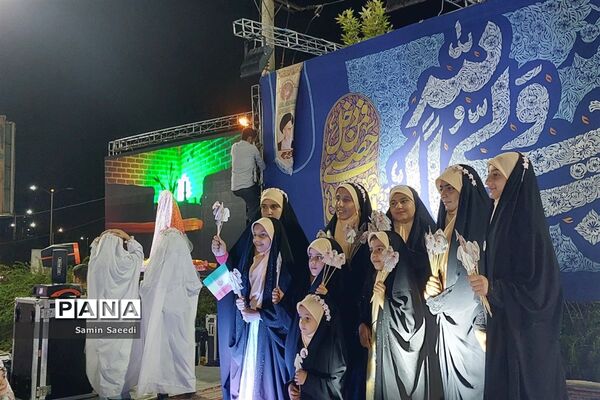 جشن بزرگ فرشته‌ها به مناسبت روز حجاب و عفاف در شیراز