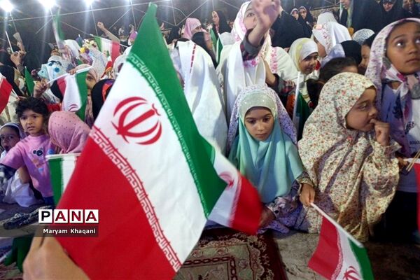 جشن بزرگ فرشته‌ها به مناسبت روز حجاب و عفاف در شیراز