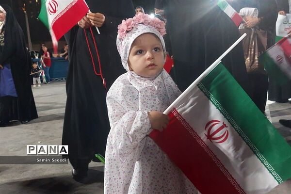 جشن بزرگ فرشته‌ها به مناسبت روز حجاب و عفاف در شیراز