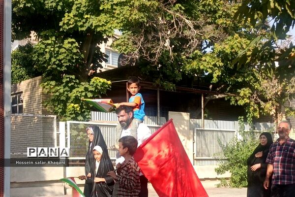 رژه خودرویی مدافعان حیا و خانواده‌های شیرازی در روز حجاب و عفاف در شیراز