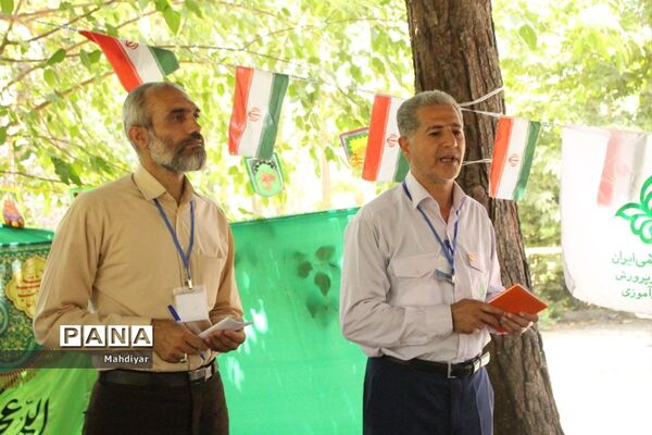 برگزاری نماز جماعت در اردوهای استانی یاورمربیان  شهرستان های استان تهران