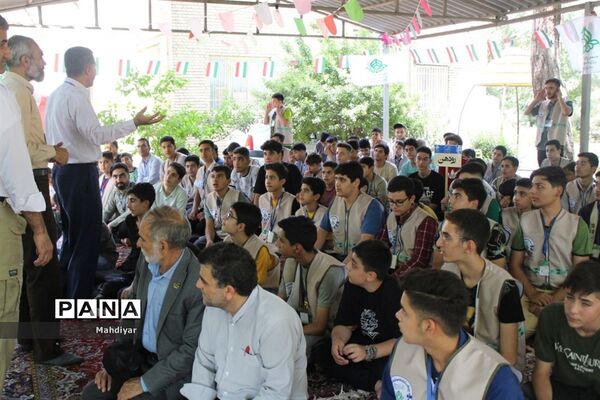 برگزاری نماز جماعت در اردوهای استانی یاورمربیان  شهرستان های استان تهران