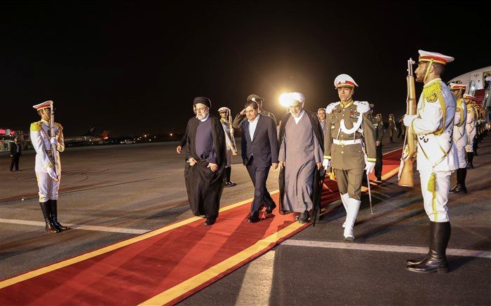 آیت‌الله رئیسی با استقبال معاون اول به تهران بازگشت