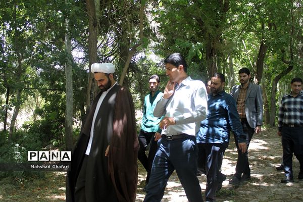 بازدید میدانی مدیرکل فرهنگی و هنری وزارت آموزش و پرورش از اردوگاه فرهنگی و تربیتی امیرکبیر شازند