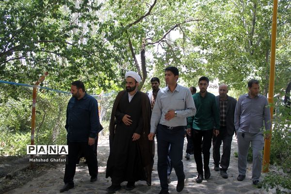 بازدید میدانی مدیرکل فرهنگی و هنری وزارت آموزش و پرورش از اردوگاه فرهنگی و تربیتی امیرکبیر شازند