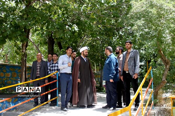 بازدید میدانی مدیرکل فرهنگی و هنری وزارت آموزش و پرورش از اردوگاه فرهنگی و تربیتی امیرکبیر شازند