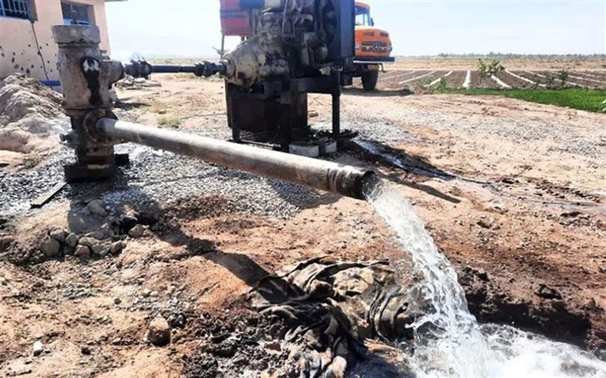 دهمین چاه آب جهت تامین کسری ۴۵۰ لیتر بر ثانیه آب شرب  نیشابور حفر شد