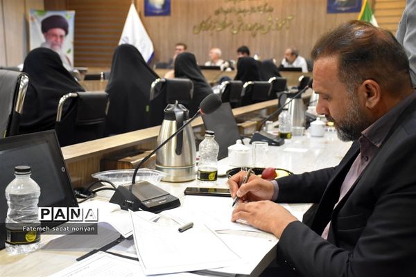 اولین جلسه نمایندگی مجمع خیرین مدرسه‌ساز منطقه تبادکان