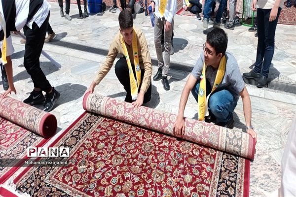 اعزام ۵۵ ‌دانش‌آموز دبیرستان تمام تشکیلاتی شیخ انصاری دزفول به اردوی زیارتی، تربیتی و سیاحتی مشهد مقدس