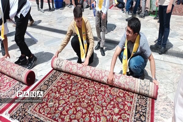 اعزام ۵۵ ‌دانش‌آموز دبیرستان تمام تشکیلاتی شیخ انصاری دزفول به اردوی زیارتی، تربیتی و سیاحتی مشهد مقدس