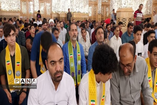 اعزام ۵۵ ‌دانش‌آموز دبیرستان تمام تشکیلاتی شیخ انصاری دزفول به اردوی زیارتی، تربیتی و سیاحتی مشهد مقدس