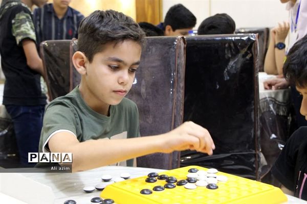 برگزاری مسابقات مرحله استانی بازی‌های فکری رشته اتللو سازمان دانش‌آموزی استان یزد