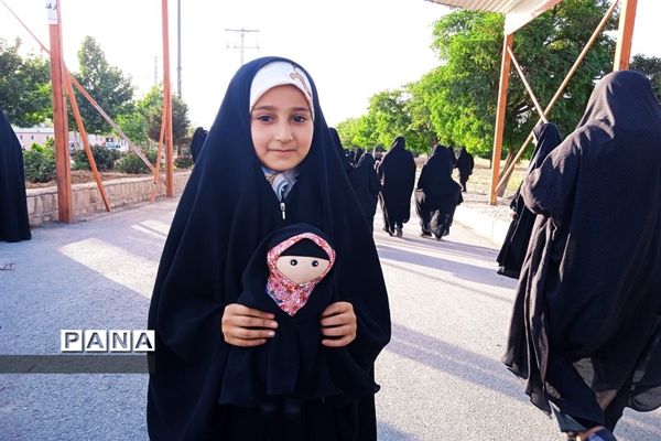 برگزاری اجتماع بزرگ مردمی به‌مناسبت هفته حجاب و عفاف در شهرستان بن