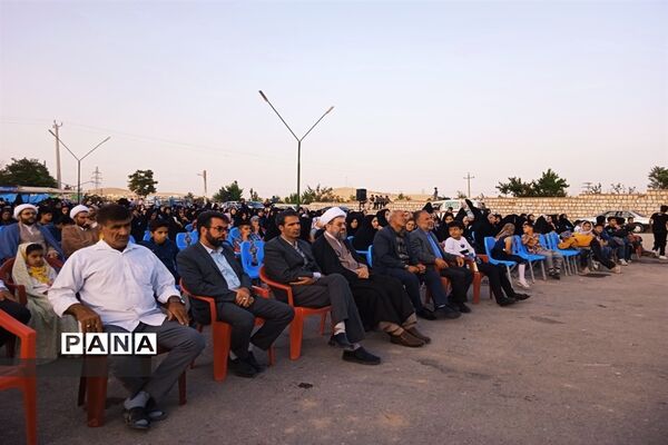 برگزاری اجتماع بزرگ مردمی به‌مناسبت هفته حجاب و عفاف در شهرستان بن
