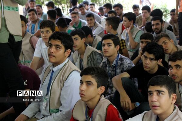 برگزاری اولین نماز جماعت گروه دوم اردوی یاورمربیان پیشتاز شهرستان‌های تهران