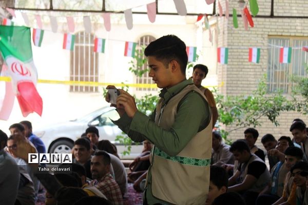 برگزاری اولین نماز جماعت گروه دوم اردوی یاورمربیان پیشتاز شهرستان‌های تهران