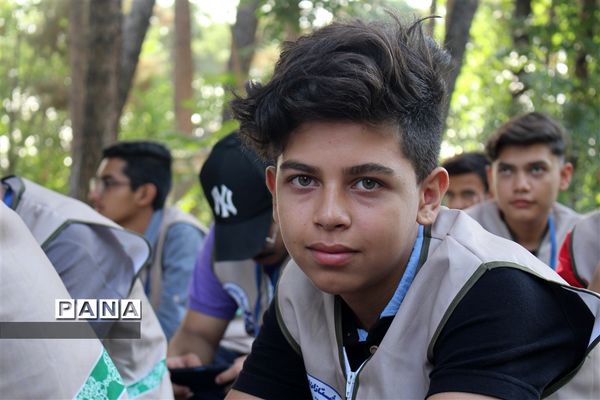 اجرای طرح لبخند ‌در اردوی استانی یاورمربیان پیشتاز