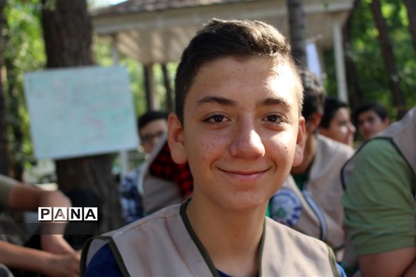 اجرای طرح لبخند ‌در اردوی استانی یاورمربیان پیشتاز