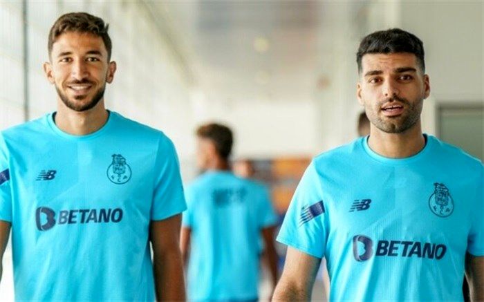 حضور طارمی در تمرینات پورتو