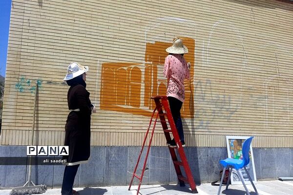 بازدید معاون آموزشی شهرستان کلات از پایگاه ثابت برگزاری دوره کارورزی، کارآموزی هنرستان حضرت معصومه(س)