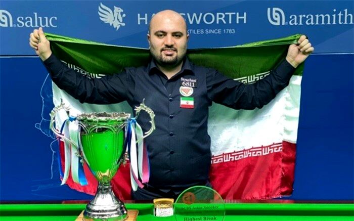 حضور سرخوش در مسابقات 120هزار دلاری ‌ورزش‌های بیلیاردی