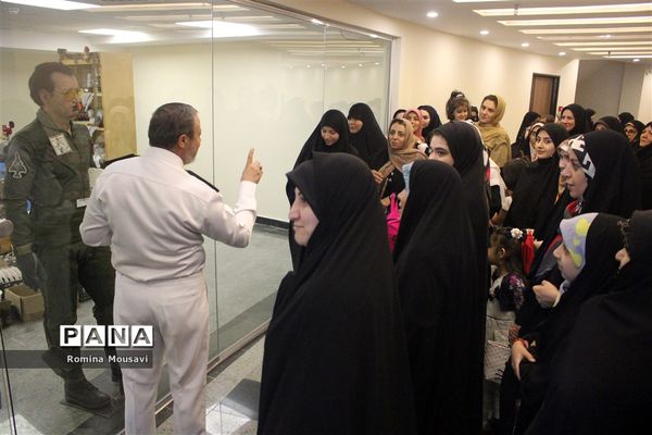 بازدید دانش‌آموزان جهادی همراه با مادرانشان از پارک شمیم پایداری تبریز