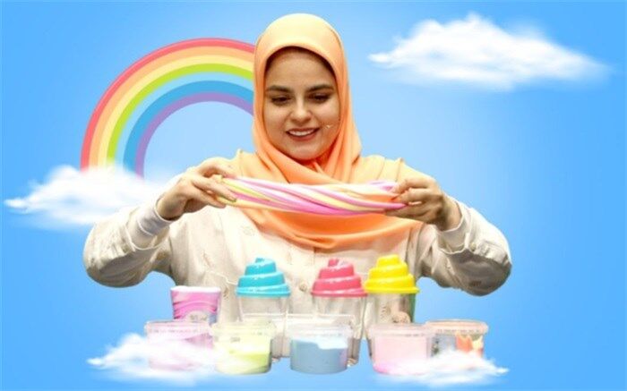 آموزش ساخت اسلایم در کلاس‌های تابستانه فیلیمو مدرسه