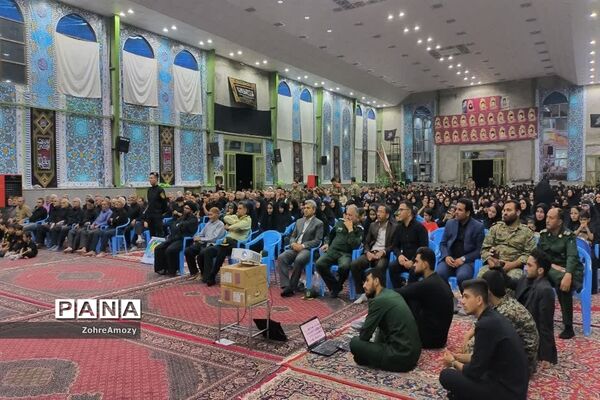 نهمین یادواره شهدای روستای مزده خلیل‌آباد