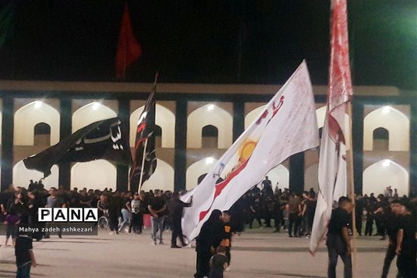 عزاداری کاروان منادیان محرم شهرستان اشکذر به‌مناسبت ماه محرم