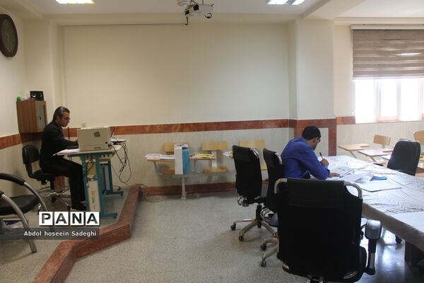 بازدید مسئولان اداره‌کل آموزش و پرورش استان بوشهر  از کانون‌های ارزیابی آزمون استخدامی