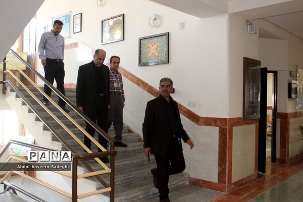 بازدید مسئولان اداره‌کل آموزش و پرورش استان بوشهر  از کانون‌های ارزیابی آزمون استخدامی