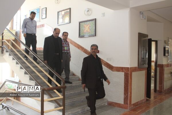 بازدید مسئولان اداره‌کل آموزش و پرورش استان بوشهر  از کانون‌های ارزیابی آزمون استخدامی