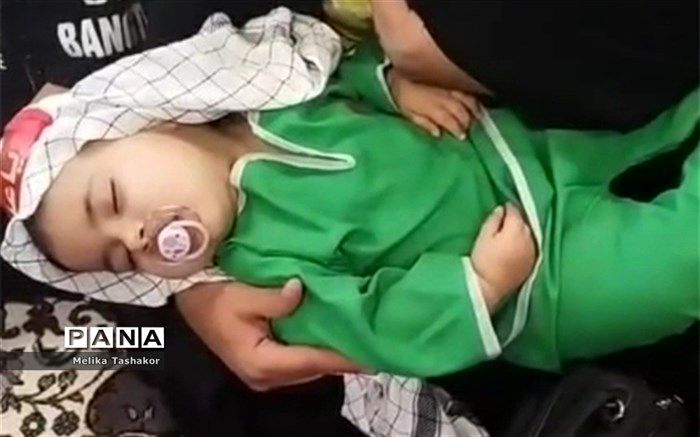 توسل به حضرت علی اصغر (ع) وهمایش شیر خوارگان در بیت العباس شهر سورمق