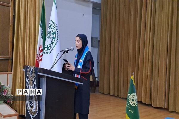 آیین افتتاحیه مجمع شورای دانش‌آموزی دختران استان البرز