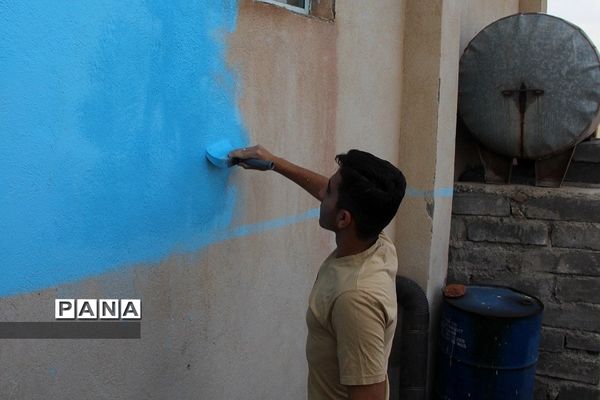 بازسازی مدرسه در روستای ممش‌خان در شهرستان خوی