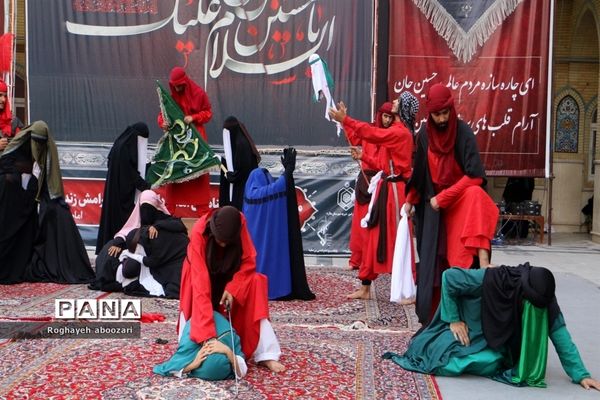 اجرای  تئاتر مذهبی در امامزاده بی بی سکینه صفادشت