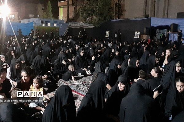 مراسم عزاداری دهه اول محرم الحرام در قرچک